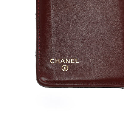 Chanel Caviar Quilted Yen Wallet Black 6 of 9