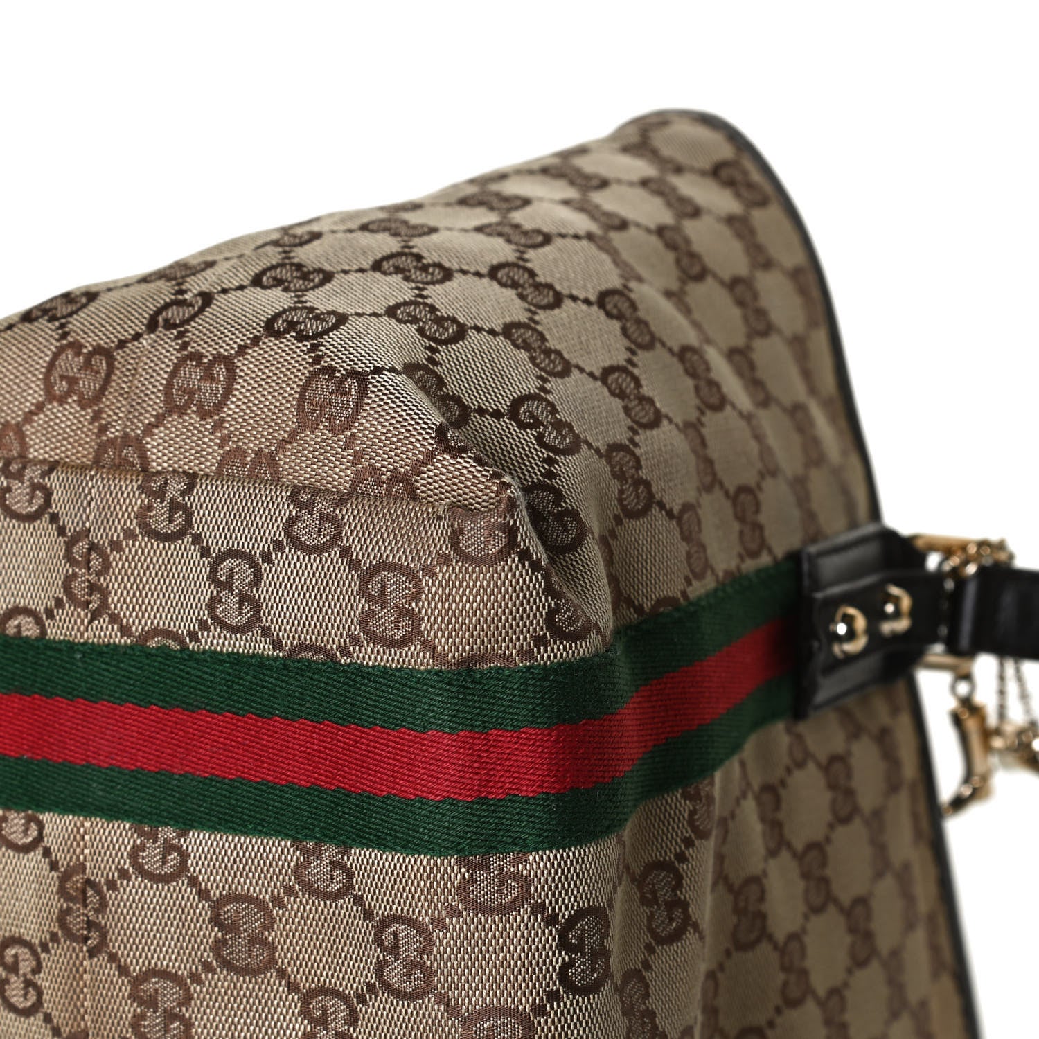 Gucci Monogram Medium Jolicoeur Tote Dark Brown 15 of 20