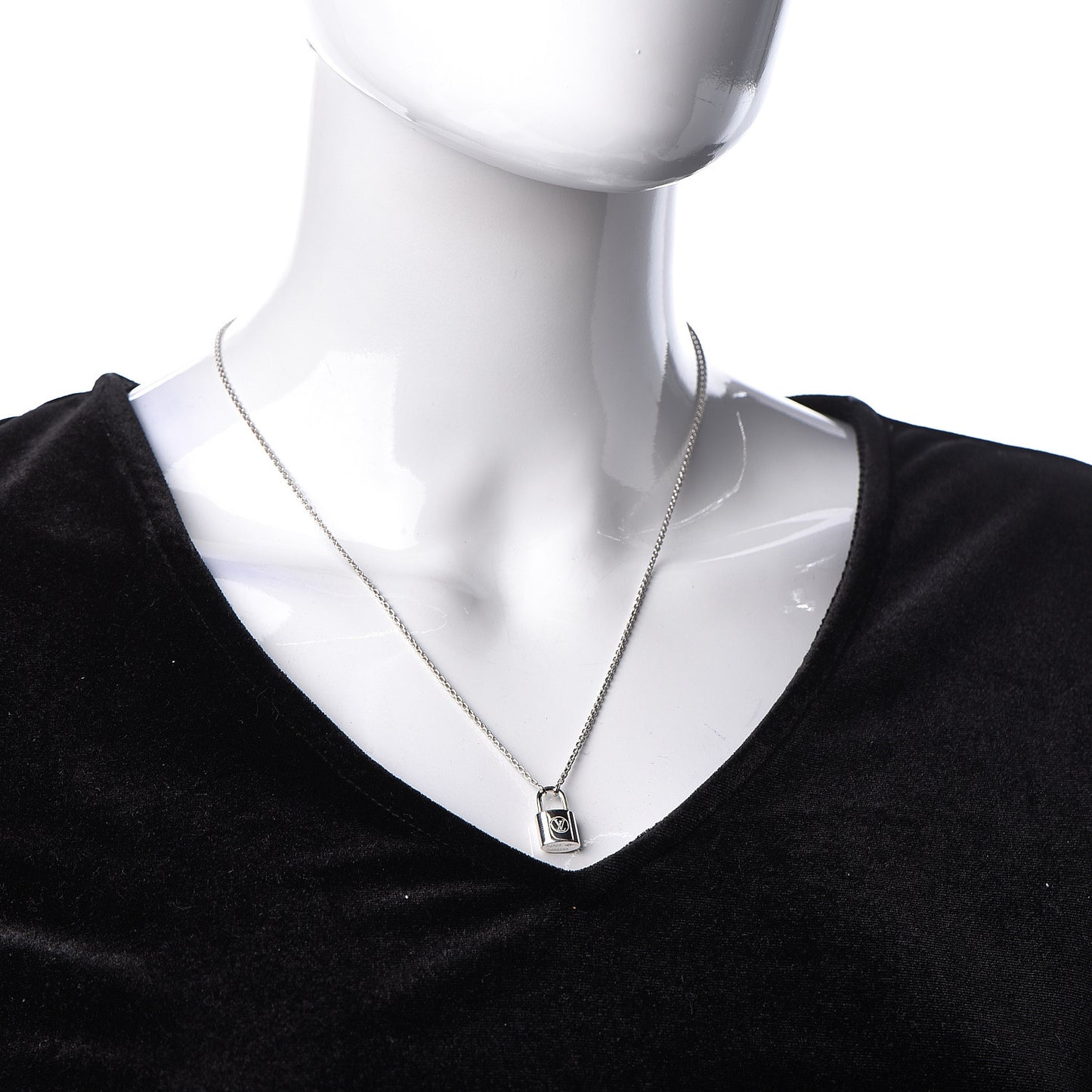Sterling Silver Lockit Necklace