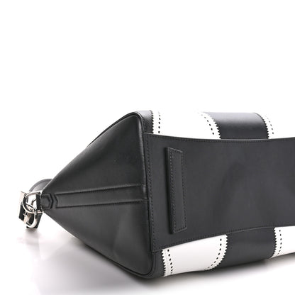 Givenchy Calfskin Brogue Medium Antigona Black White 9 of 10