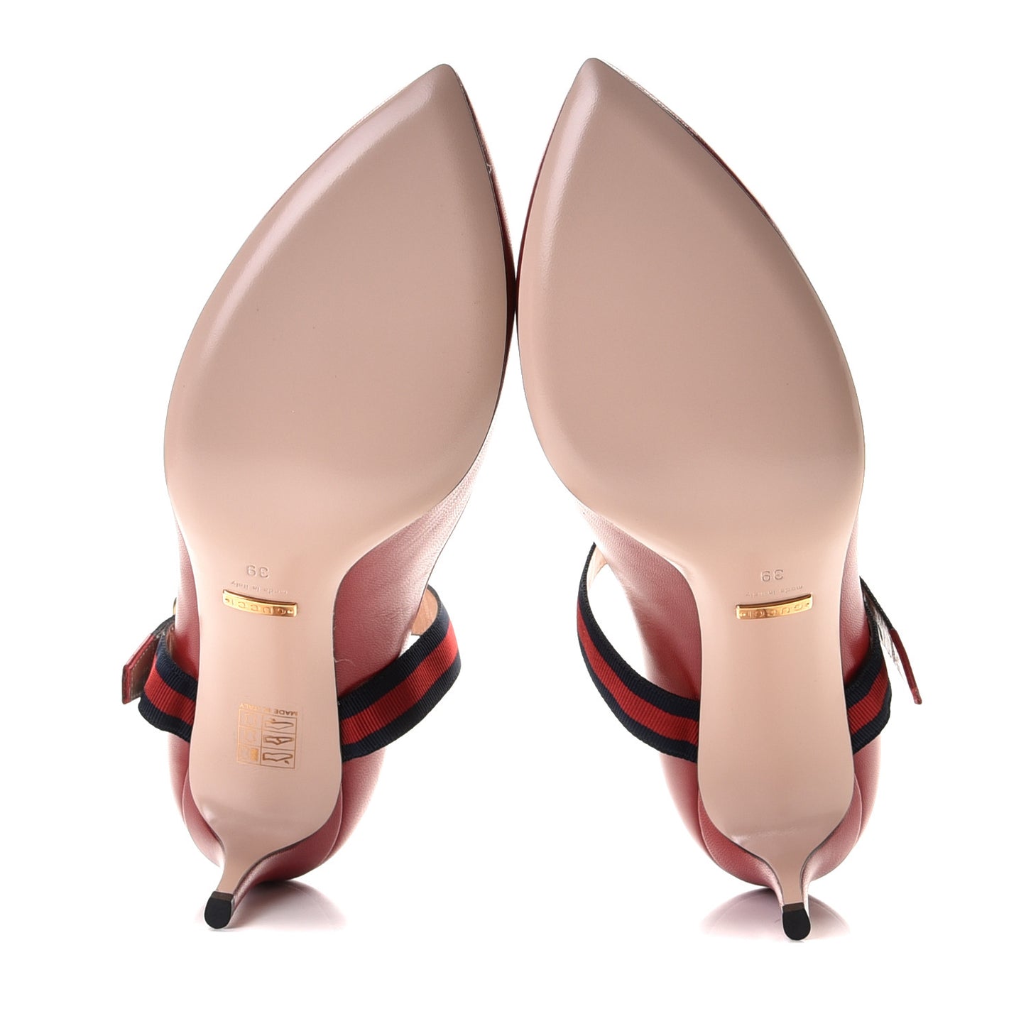 Malaga Kid Sylvie Web Mid Heel Pumps 39 Hibiscus Red