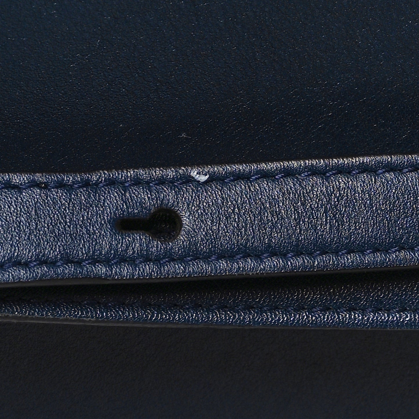 Calfskin Medium Studio Bag Navy
