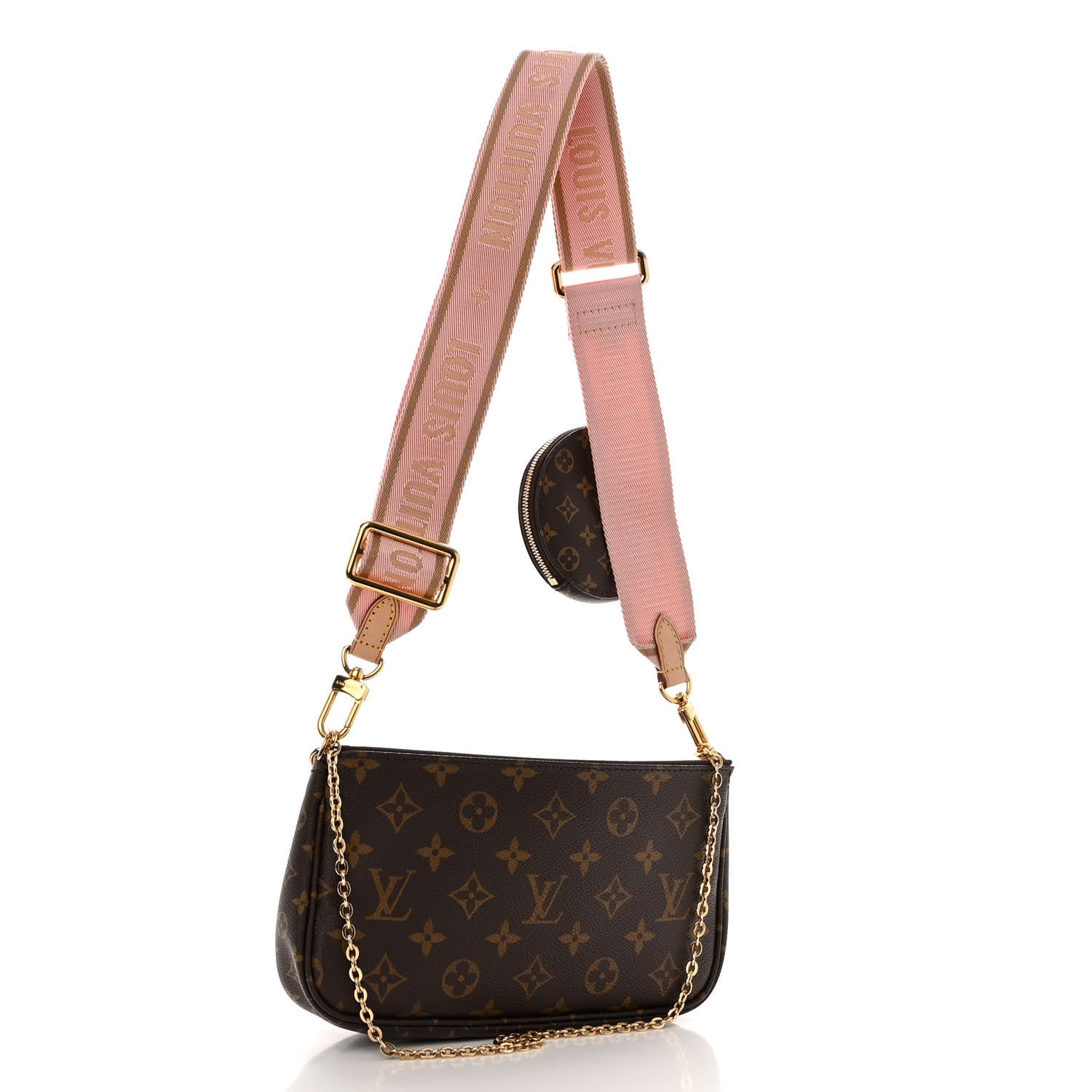 Louis Vuitton Monogram Multi Pochette Accessories Rose Clair 3 of 11