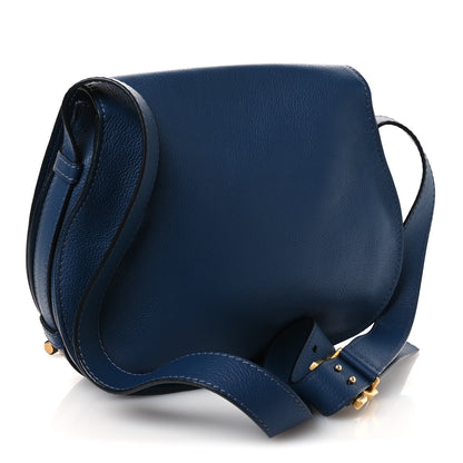 Chloe Calfskin Medium Marcie Round Crossbody Bag Royal Navy 3 of 10