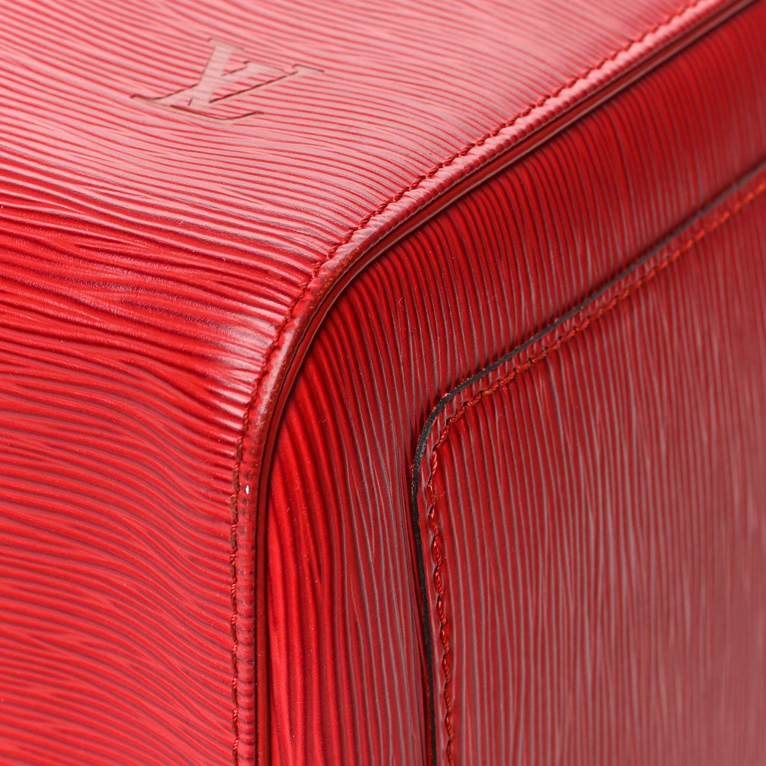 Louis Vuitton Epi Keepall 50 Castillan Red 12 of 15