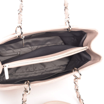 Chanel Caviar Quilted Grand Shopping Tote GST Light Pink 5 of 16