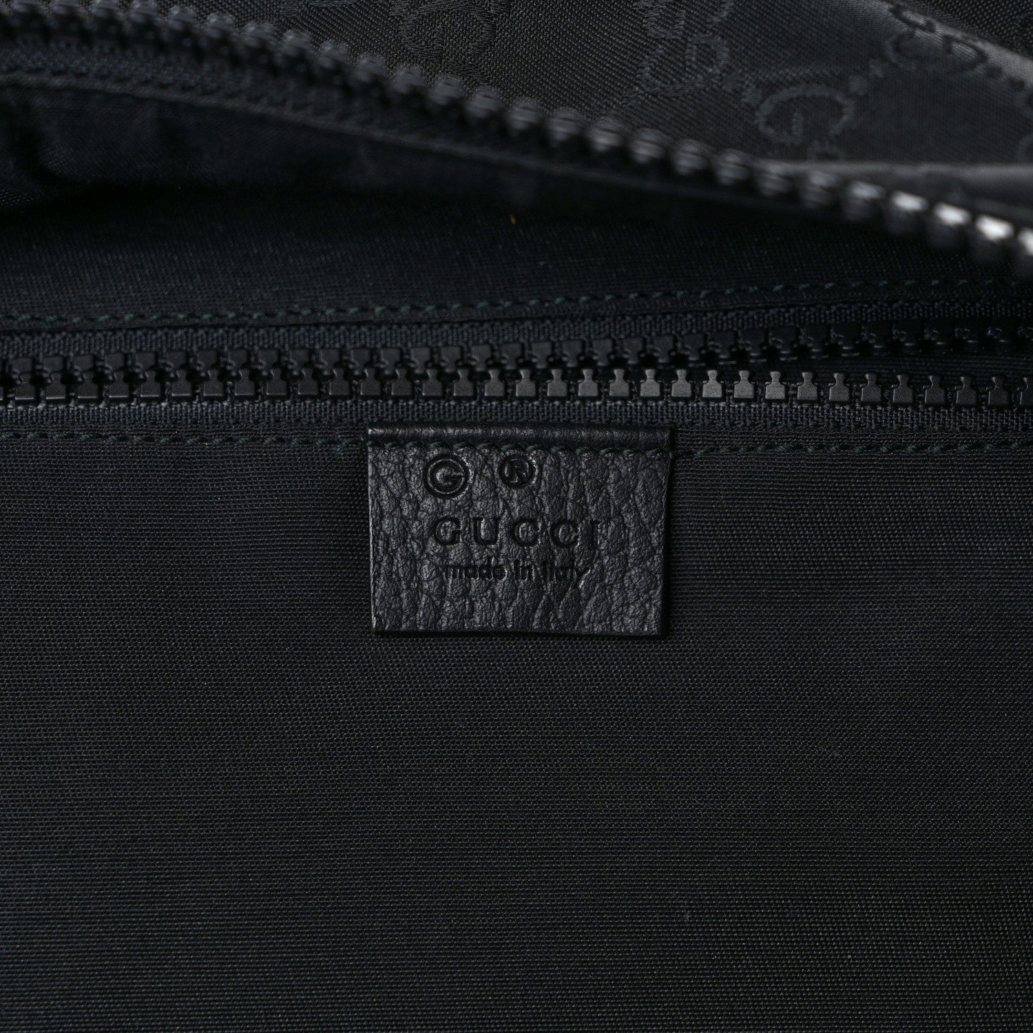 Gucci Nylon Monogram Slim Backpack Black 6 of 9