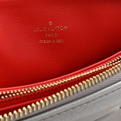 Louis Vuitton Metallic Lambskin Embossed Monogram Coussin PM Silver 6 of 9