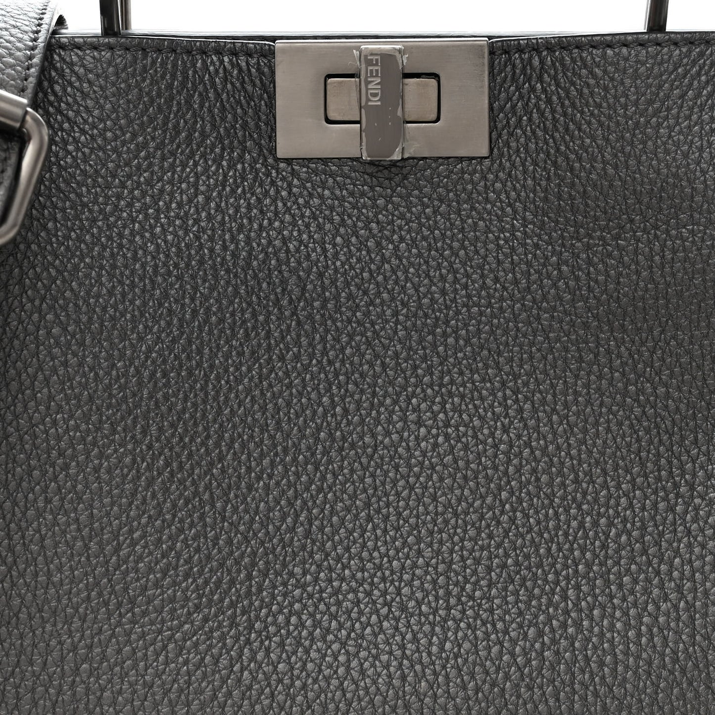 Cuoio Romano Lux Mini Peekaboo I SEE U Satchel Graphite