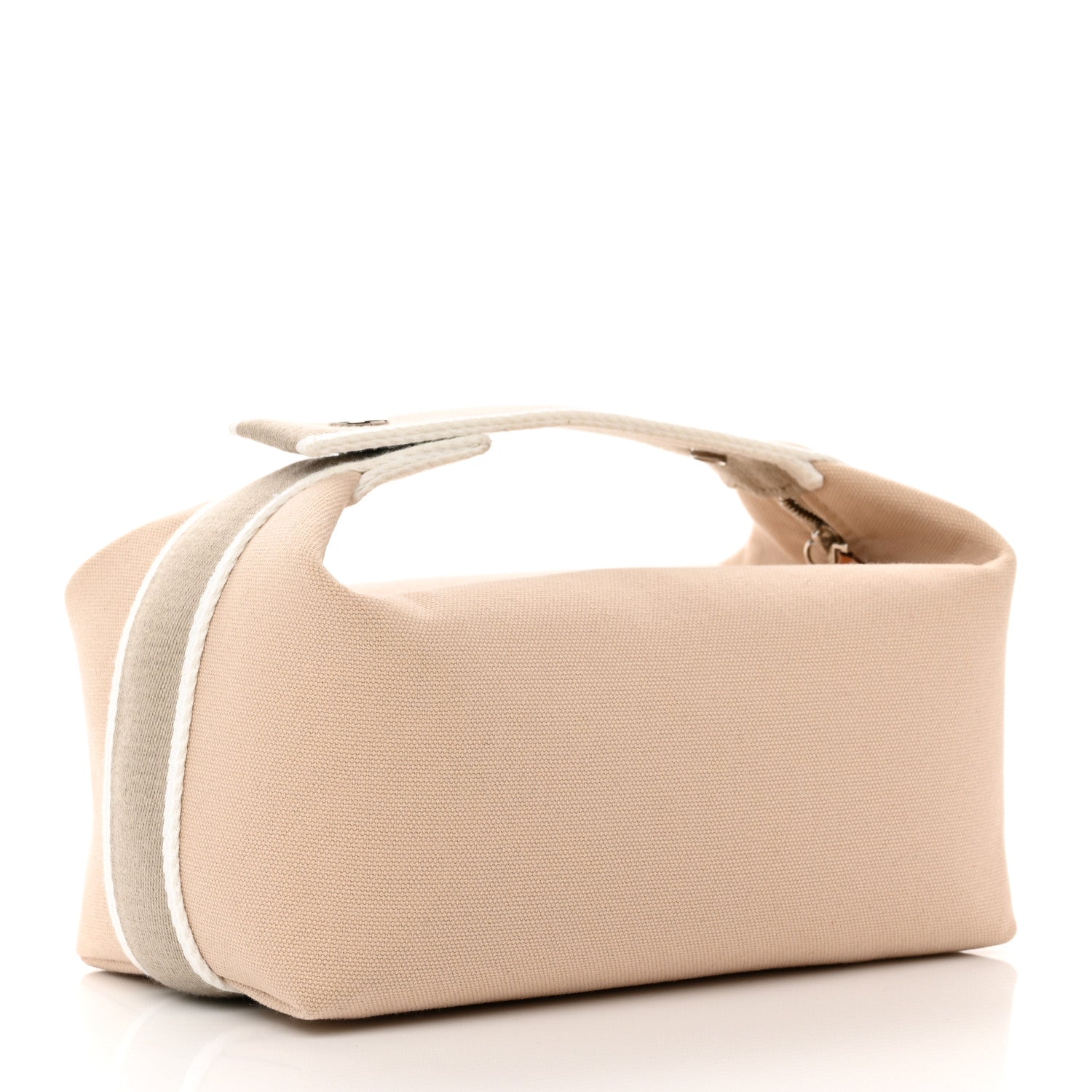 Hermes Canvas Small Bride-A-Brac Pouch Natural 4 of 7