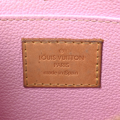 Louis Vuitton Monogram Multicolor Cosmetic Pouch White Litchi 6 of 10