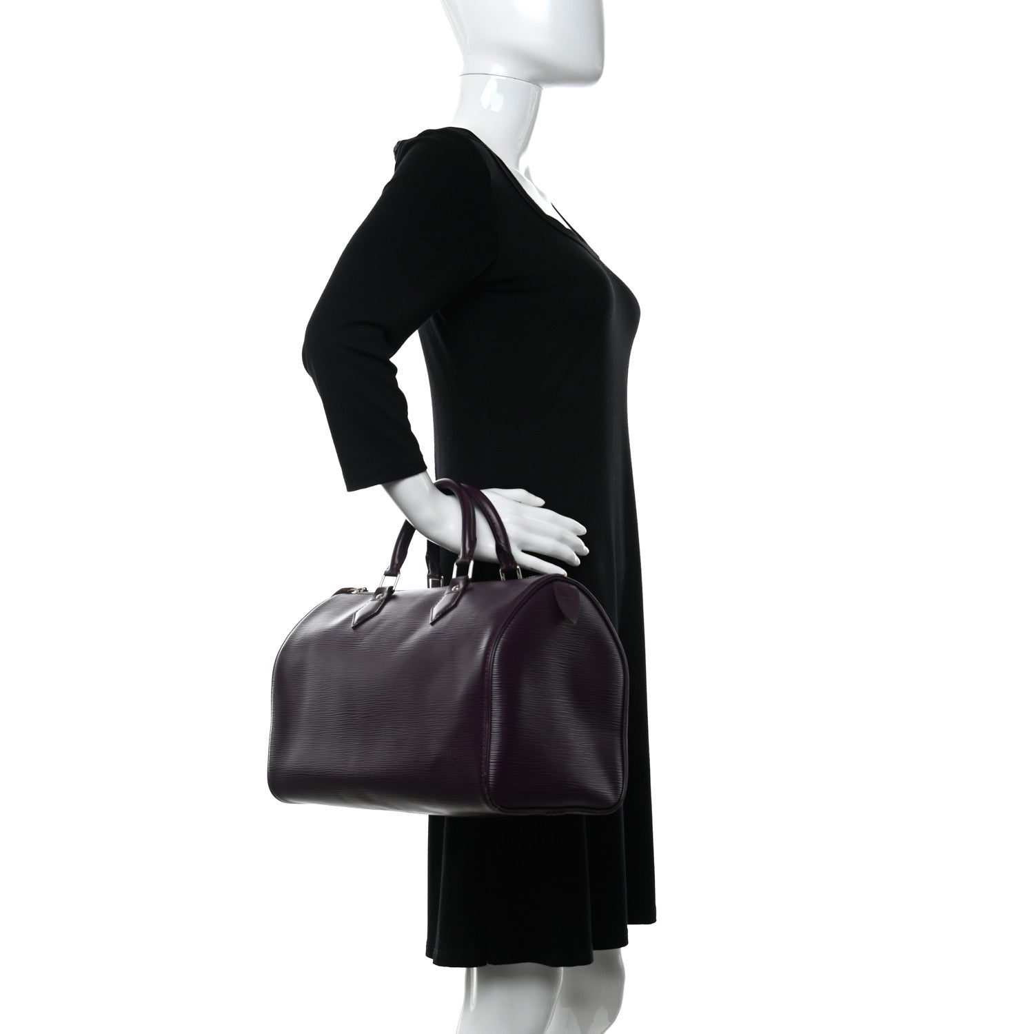 Louis Vuitton Epi Speedy 30 Cassis 2 of 14