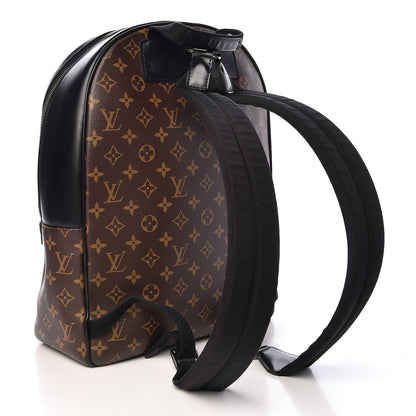 Louis Vuitton Monogram Macassar Josh Backpack 3 of 12