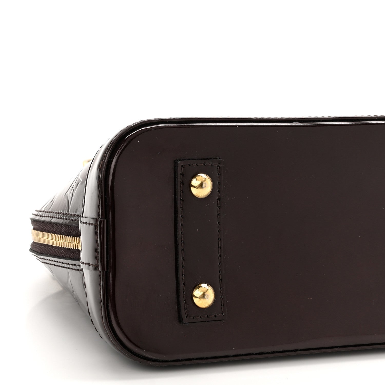 Louis Vuitton Vernis Alma BB Amarante 9 of 10