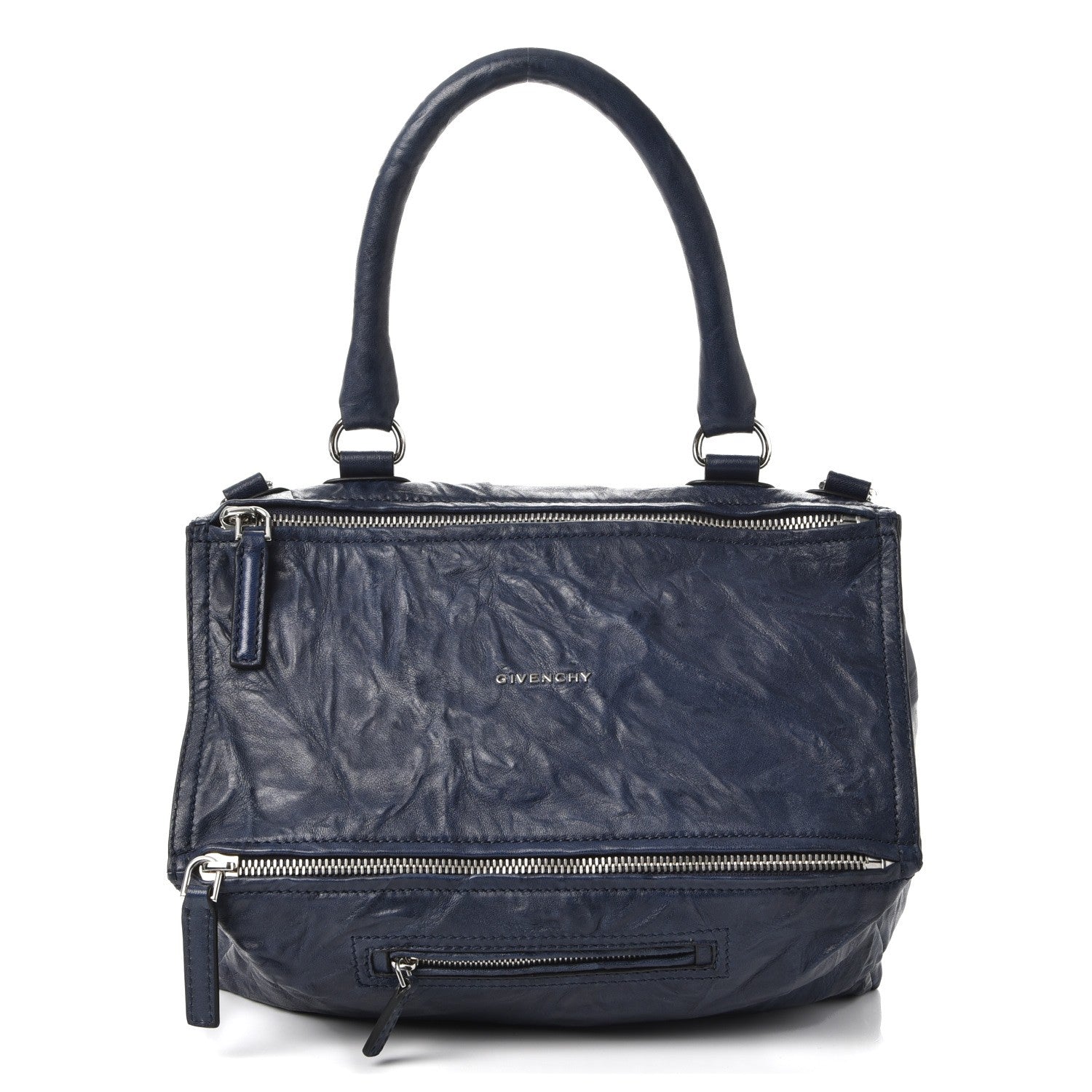 Givenchy Tumbled Sheepskin Medium Pandora Night Blue 1 of 9