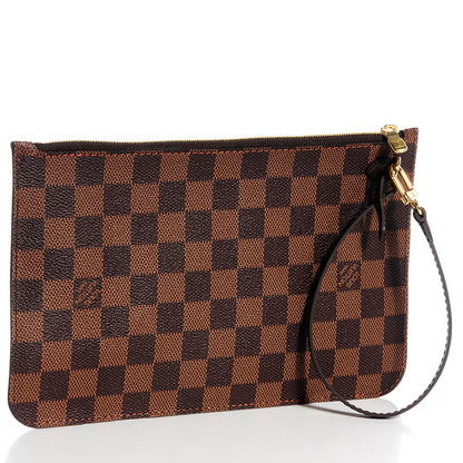 Louis Vuitton Damier Ebene Neverfull MM GM Pochette 3 of 7