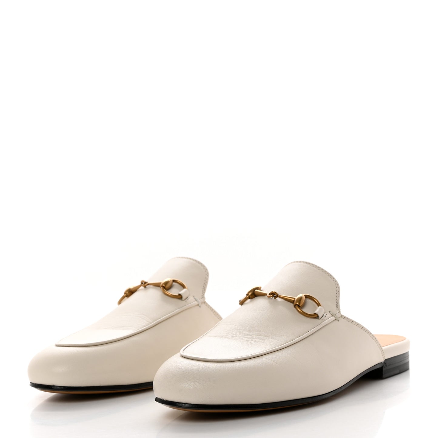 Malaga Kid Womens Princetown Slippers 38 Mystic White
