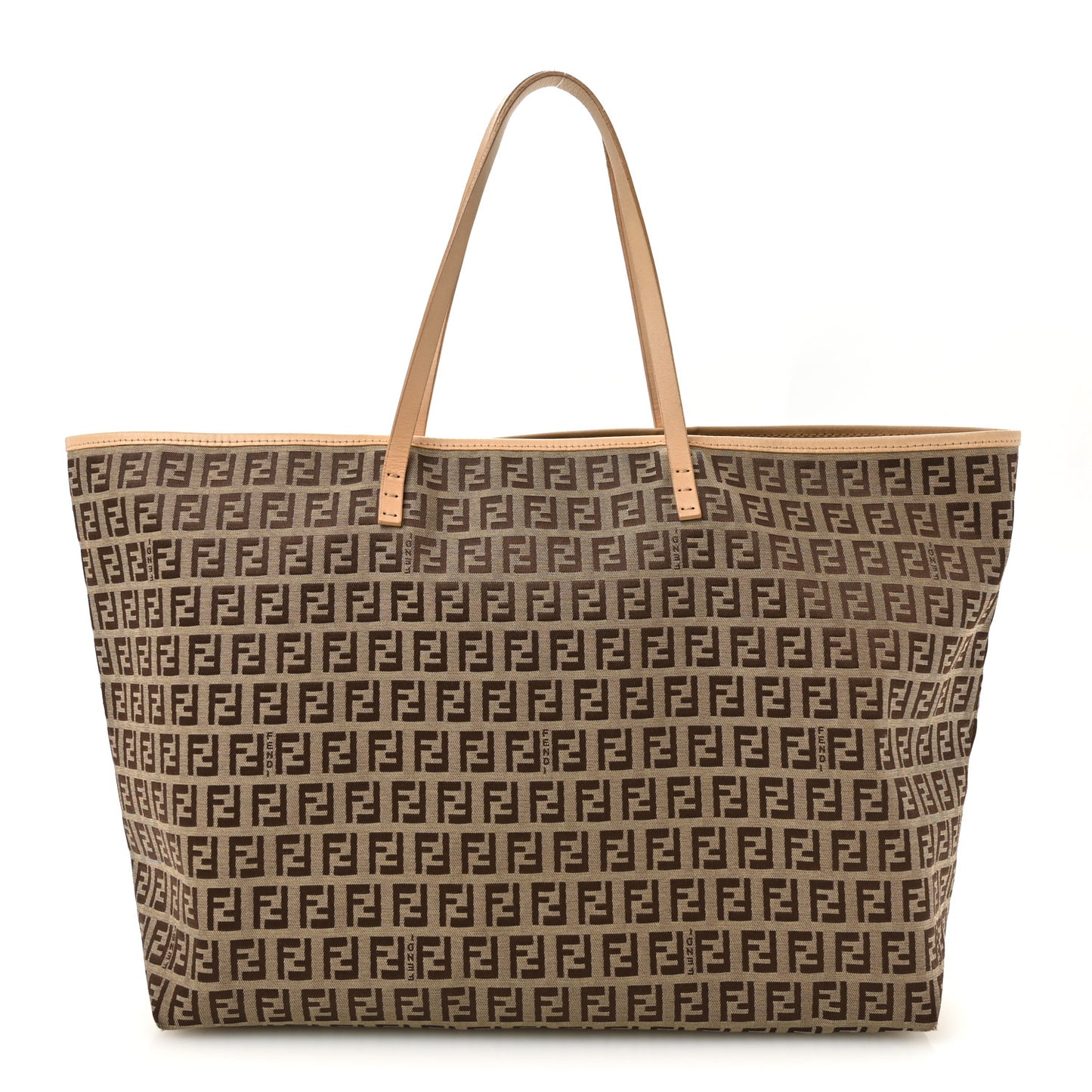 Zucchino Shopping Tote Beige Beige Tobacco