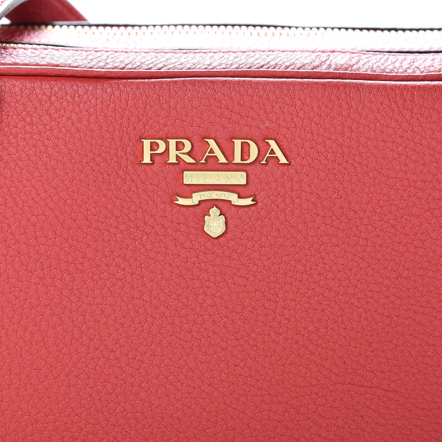 Prada Vitello Phenix Camera Bag Rosso 9 of 11