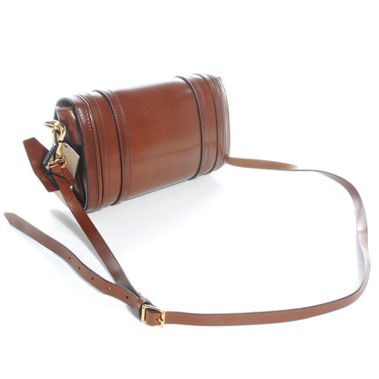 Burberry Prorsum Bridle Calfskin Doyle Crossbody Bag Dark Tan 3 of 11