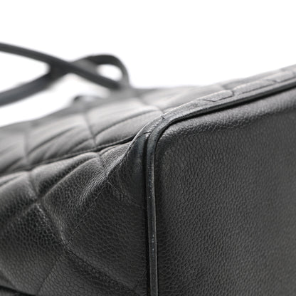 Chanel Caviar Quilted Medallion Tote Black 18 of 20
