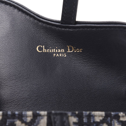 Christian Dior Oblique Nano Saddle Chain Pouch Blue 6 of 9