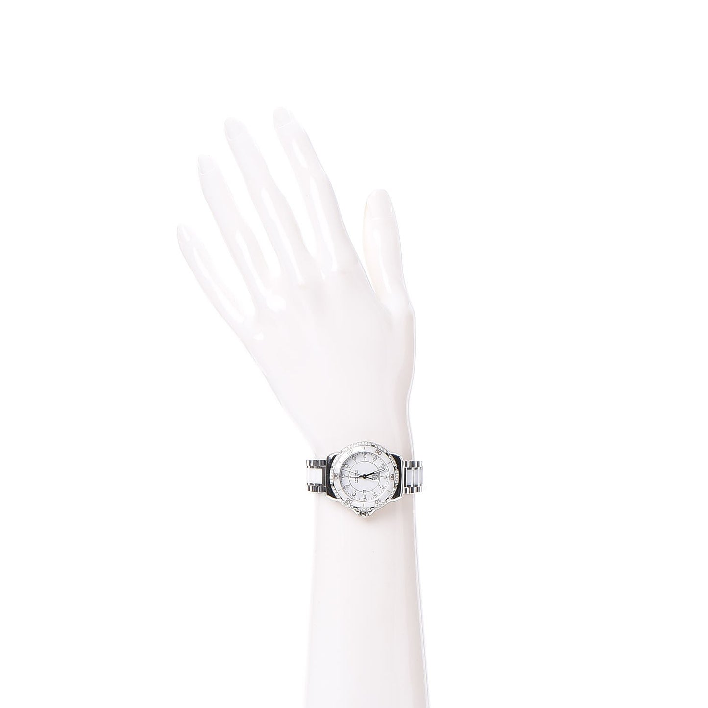 Stainless Steel Ceramic Diamond 32mm Formula 1 Quartz Watch White WAH1313