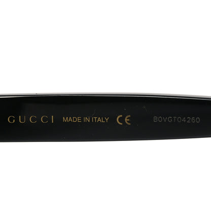 Gucci Acetate Rectangle Frame Sunglasses GG0624S Black 5 of 7