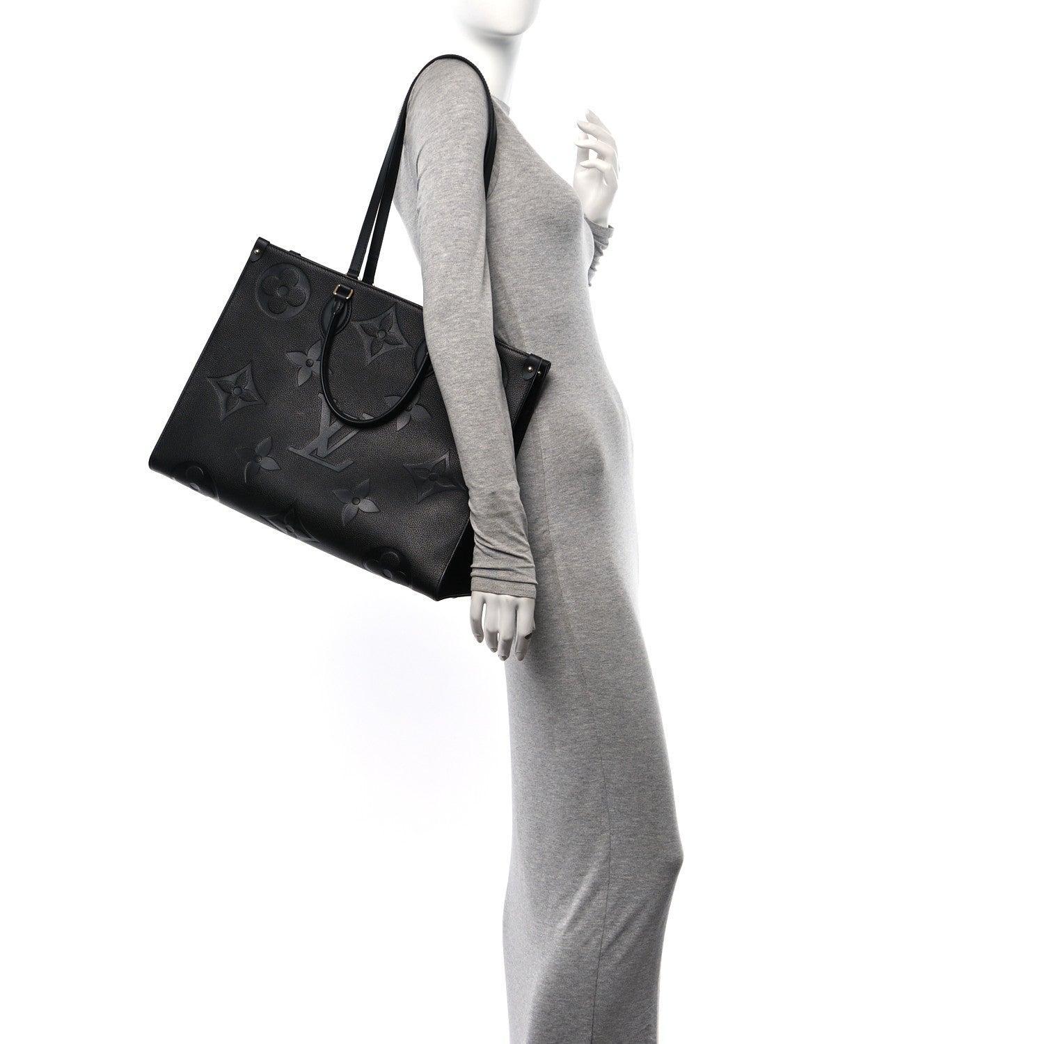 Louis Vuitton Empreinte Monogram Giant Onthego GM Black 2 of 12