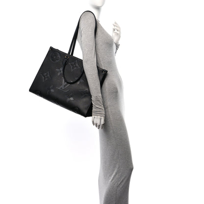 Louis Vuitton Empreinte Monogram Giant Onthego GM Black 2 of 12