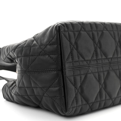 Christian Dior Calfskin Macrocannage Small Toujours Black 10 of 11