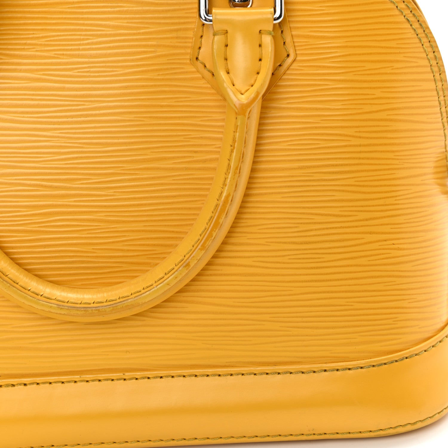 Louis Vuitton Epi Alma BB Citron 16 of 22