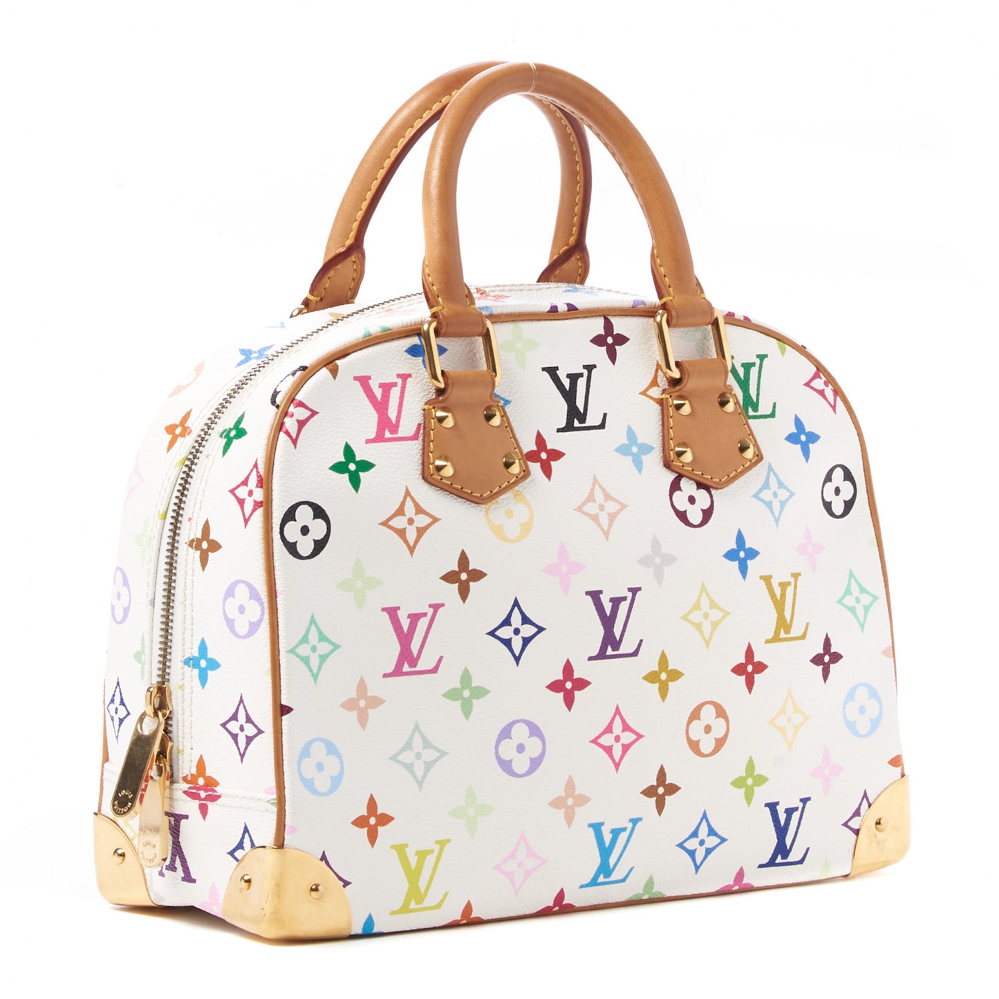 Monogram Multicolor Trouville White