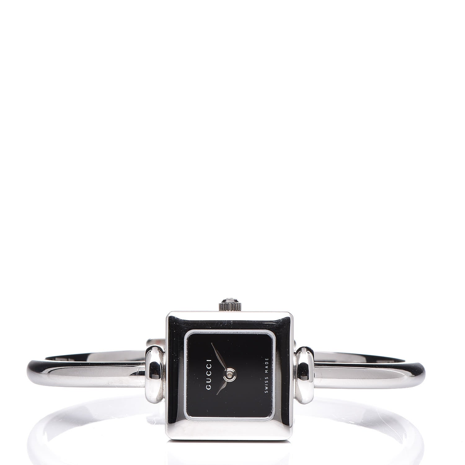 Gucci Stainless Steel 19mm 1900L Quartz Watch Black 3 of 6