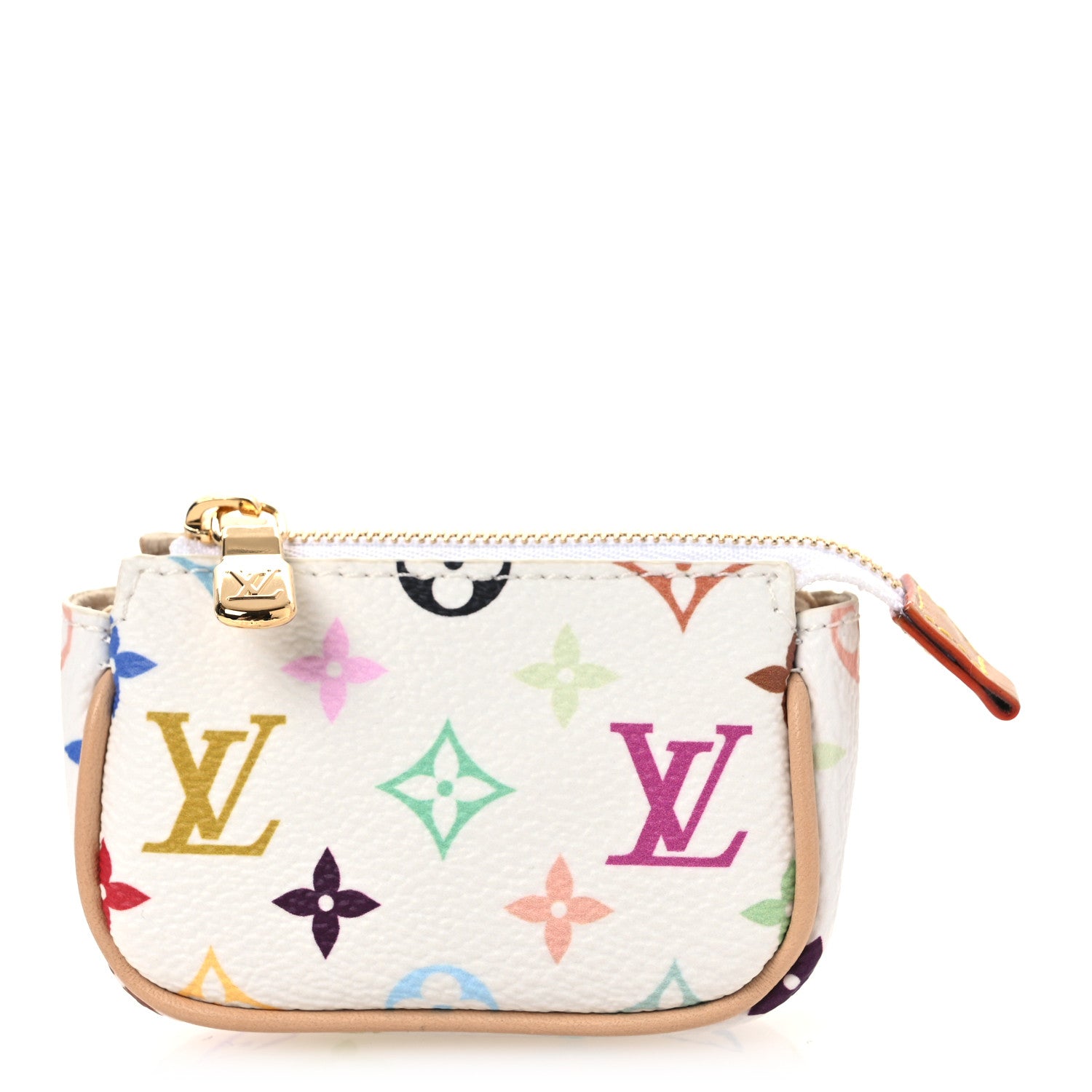 Louis Vuitton LV x TM Monogram Multicolor Micro Pochette White 1 of 7