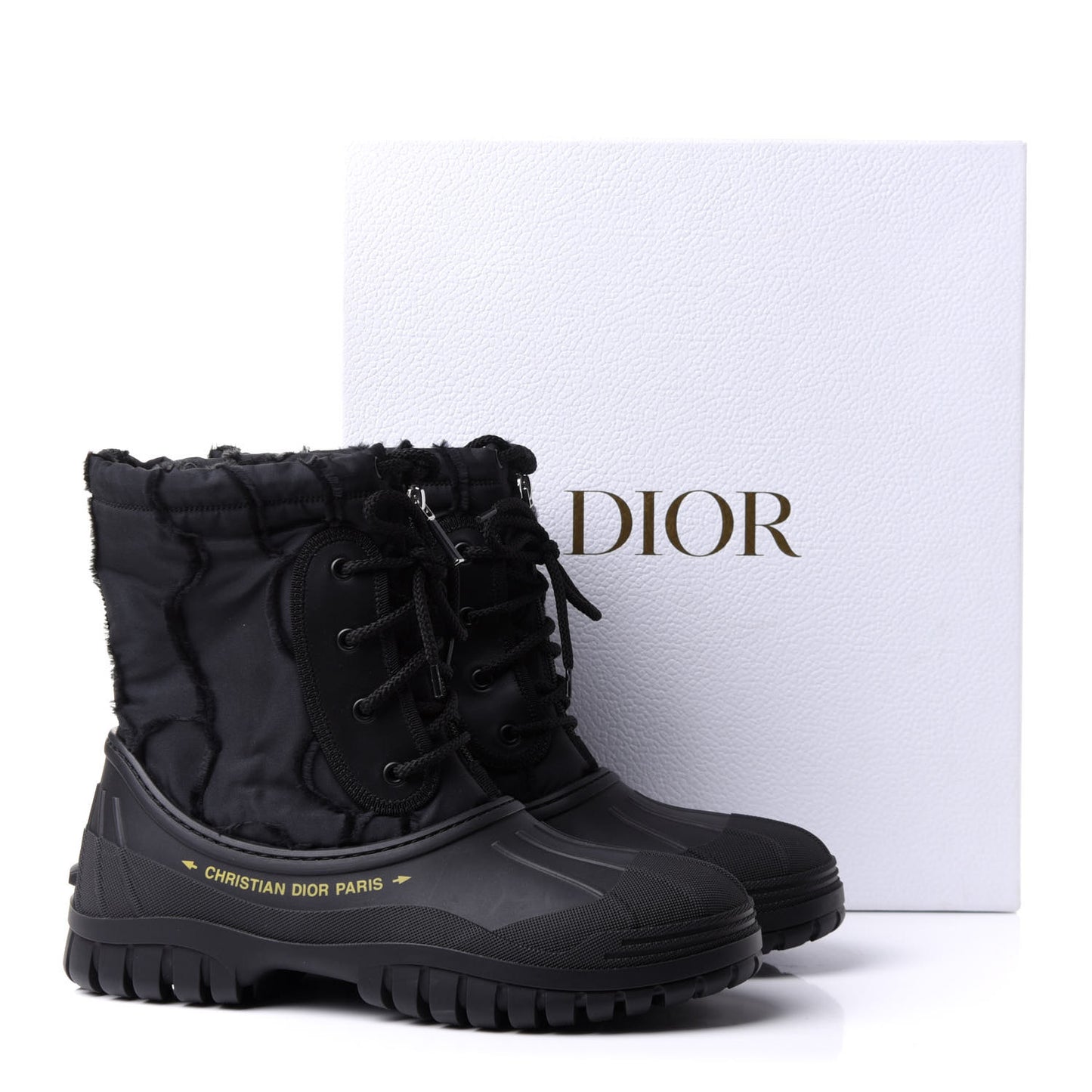 Rubber Nylon D-Venture Boots 40 Black