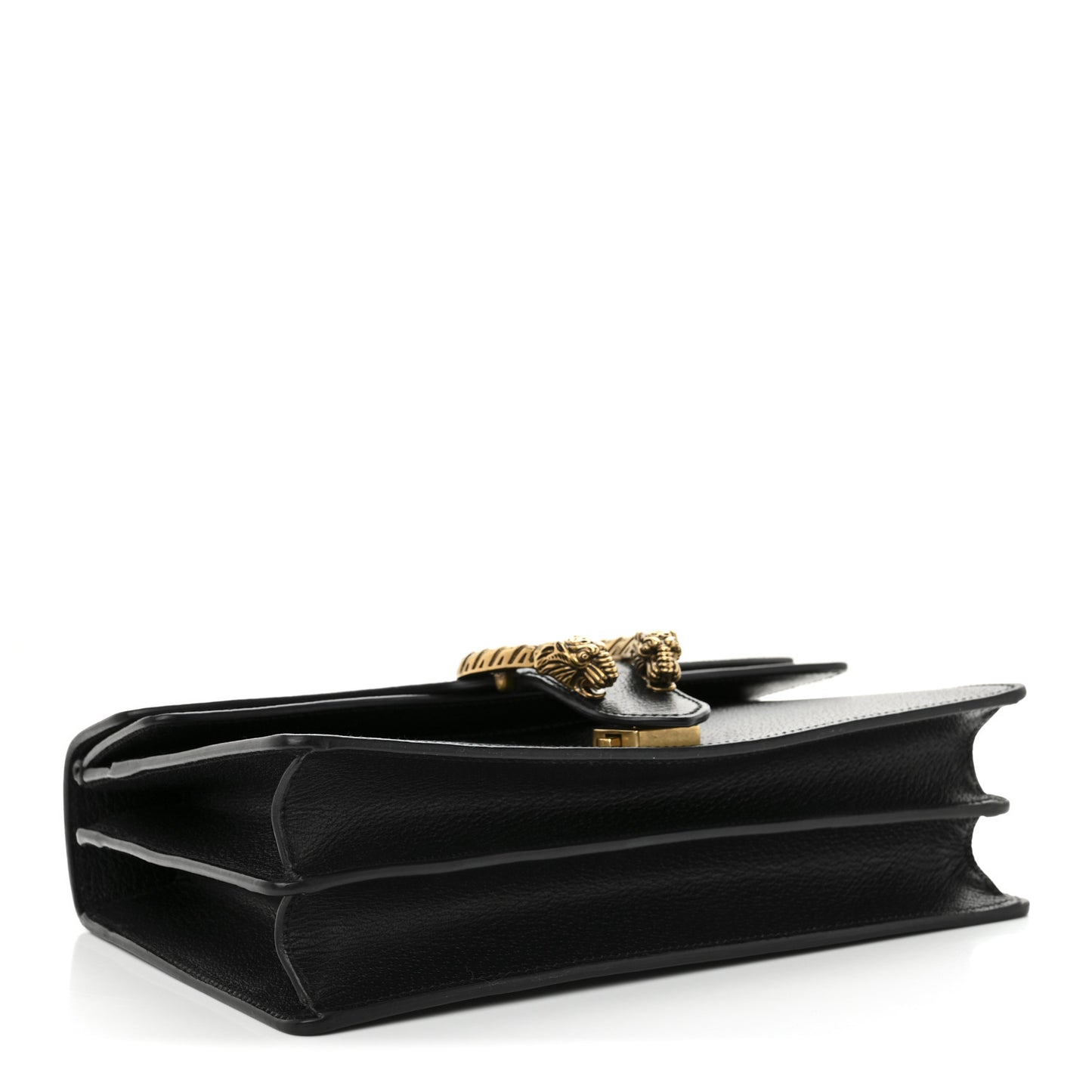 Calfskin Web Small Dionysus Shoulder Bag Black