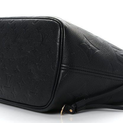 Louis Vuitton Empreinte Monogram Giant Neverfull MM Black 9 of 9