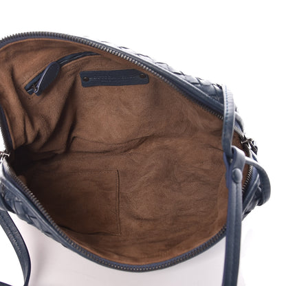 Bottega Veneta Nappa Intrecciato Pillow Crossbody Messenger Blue 5 of 10