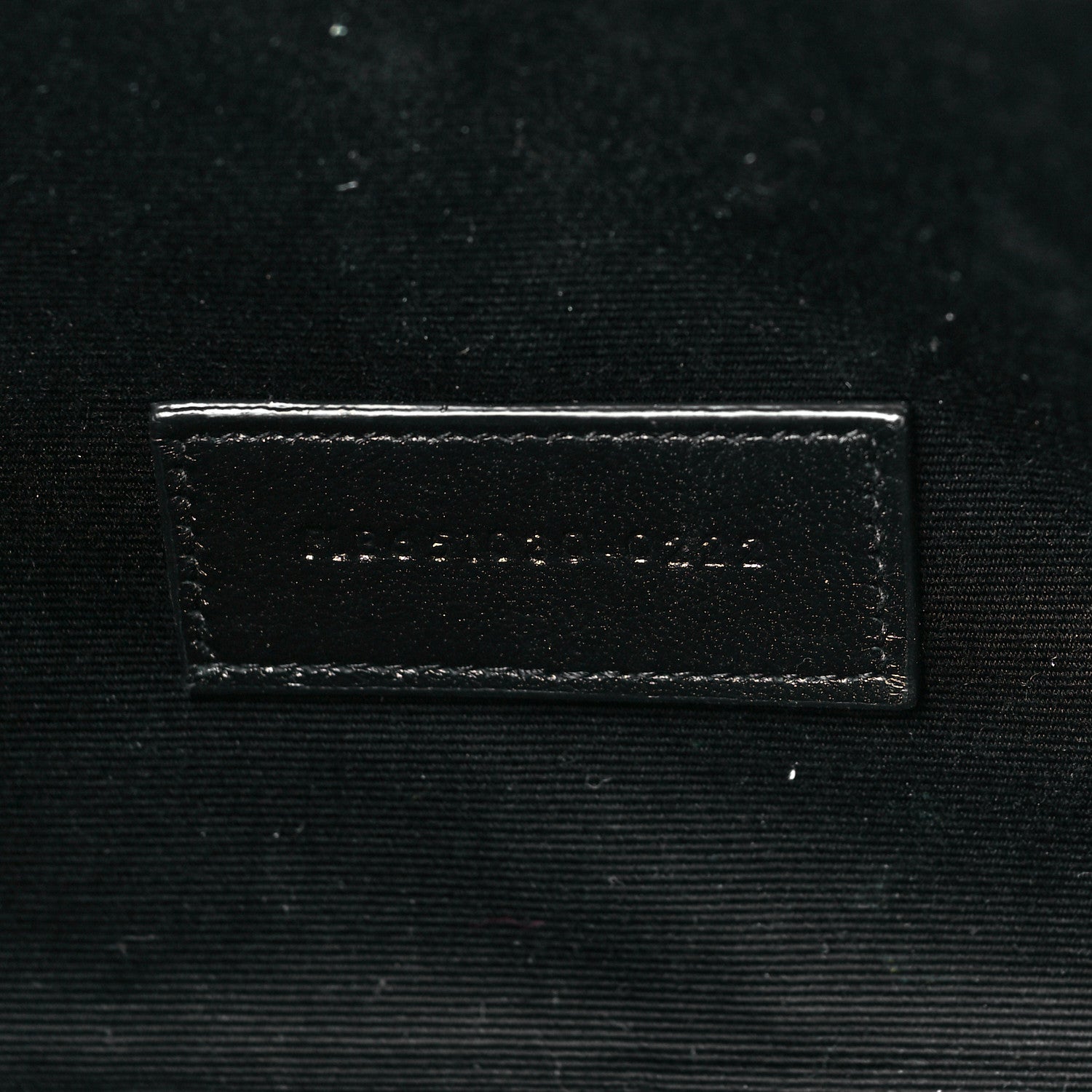 Saint Laurent Grain De Poudre Textured Mixed Matelasse Triquilt Monogram Clutch Black 7 of 11