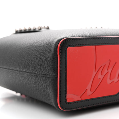 Christian Louboutin Calfskin Spikes Mini East West Cabata Tote Black 9 of 10
