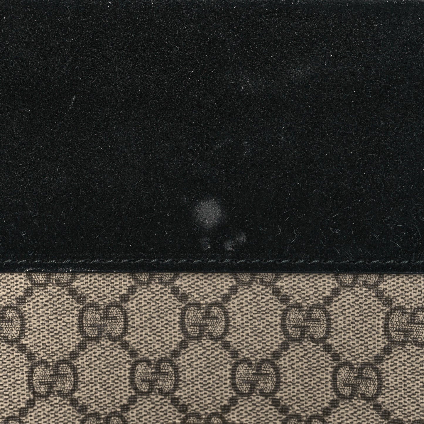 GG Supreme Monogram Crystal Small Dionysus Shoulder Bag Black