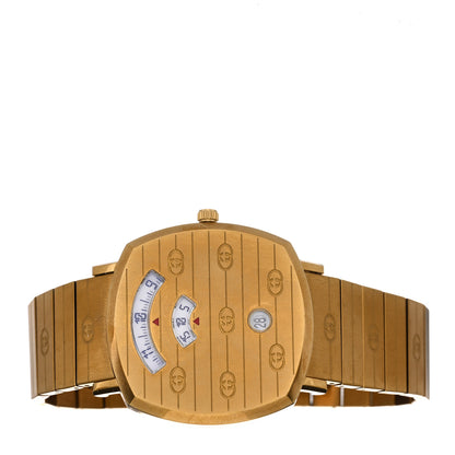 Gucci Stainless Steel 38mm Grip Quartz Watch Gold 2 of 4