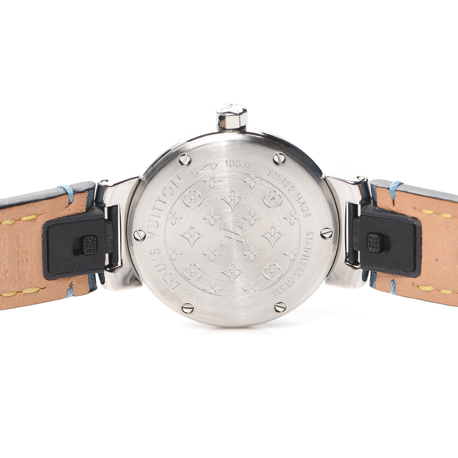 Louis Vuitton Stainless Steel Vernis 28mm Tambour Murakami Quartz Watch 5 of 5