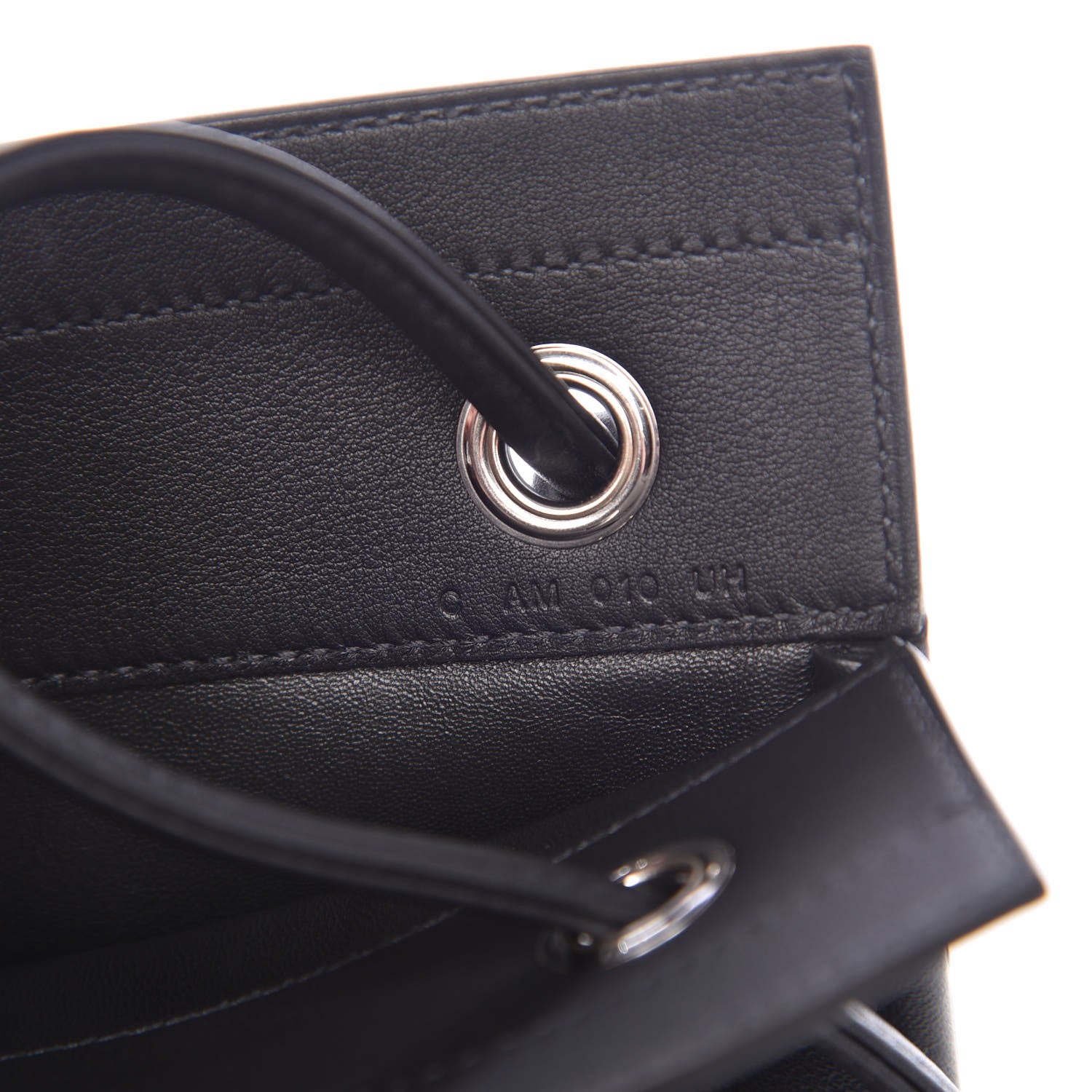 Hermes Milo Lambskin Swift Mini Aline Black 7 of 8