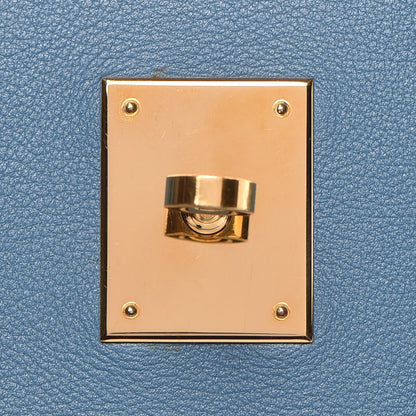 Hermes Gulliver Birkin 35 Blue Jean 21 of 33