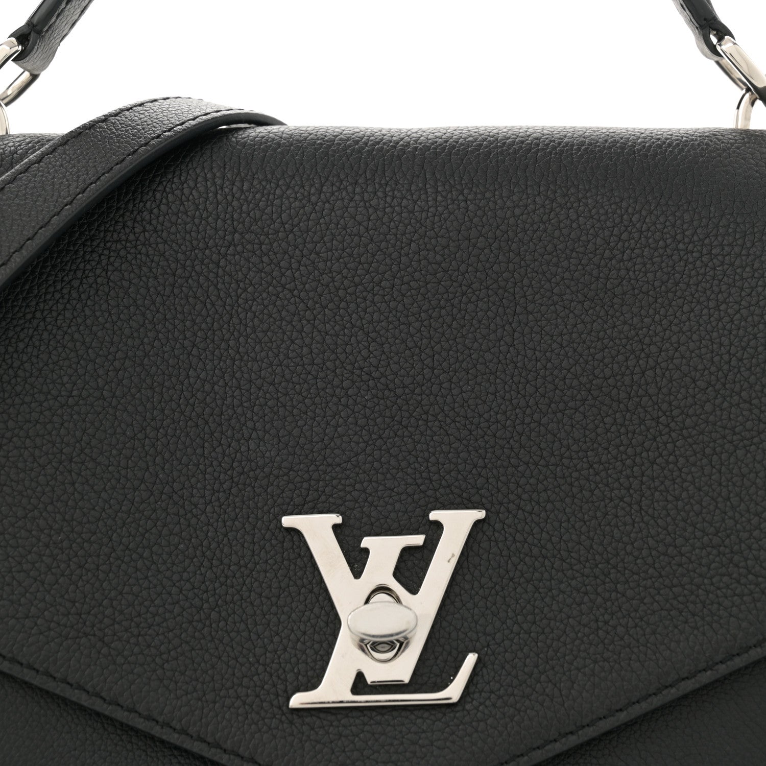 Louis Vuitton Soft Calfskin My Lockme Top Handle Black 7 of 12