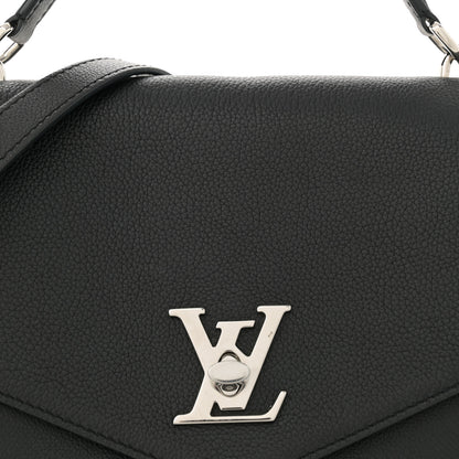 Louis Vuitton Soft Calfskin My Lockme Top Handle Black 7 of 12