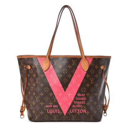 Louis Vuitton Monogram V Neverfull MM Grenade 1 of 17