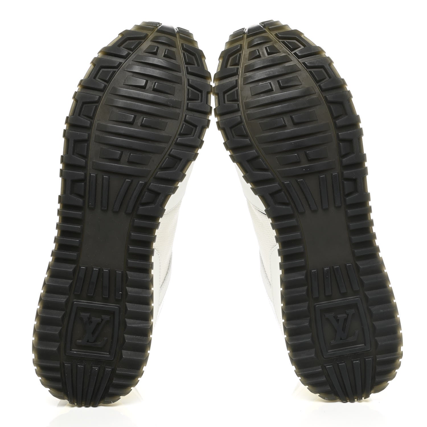 Louis Vuitton Calfskin Monogram Run Away Sneakers 39.5 White 5 of 9